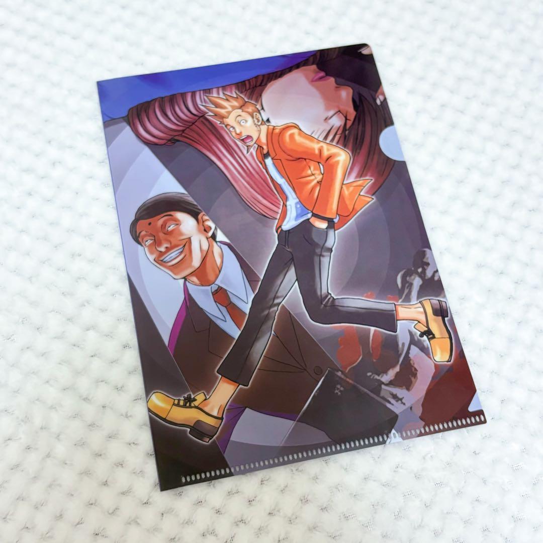 【激レア/描き下ろし】逆転裁判 クリアファイル2枚セット 東京ジョイポリス限定