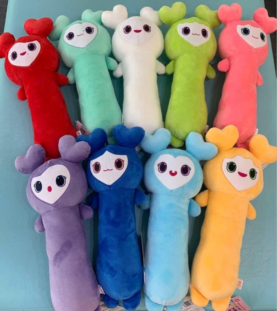 GIGOTWICE LOVELYSのびふにゃBIGぬいぐるみ9種フルコンプセット