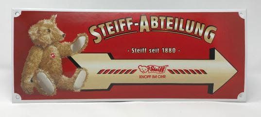 ★レア★希少★ Steiff シュタイフ サインプレート コレクター テディベア