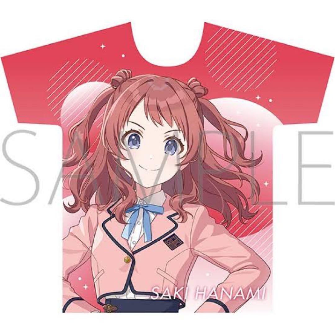 学園アイドルマスター　フルグラフィックTシャツ／A 花海 咲季