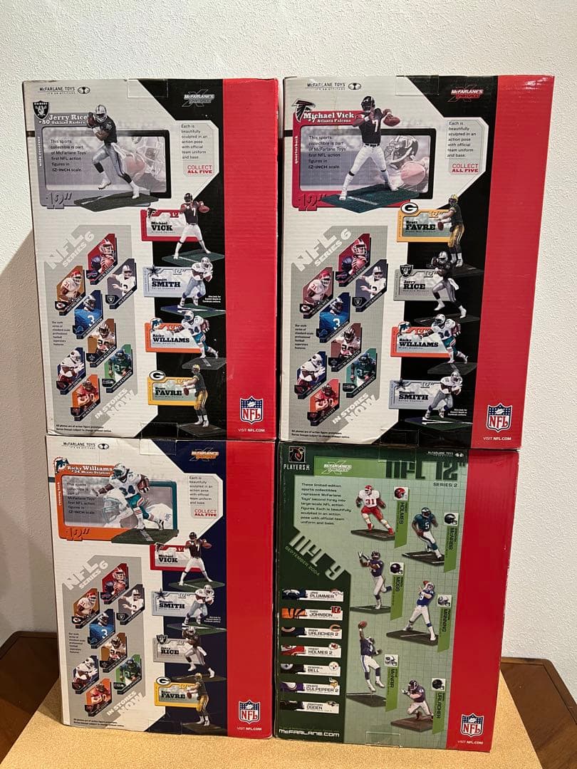 NFL フィギュア 4体セット 12インチ
