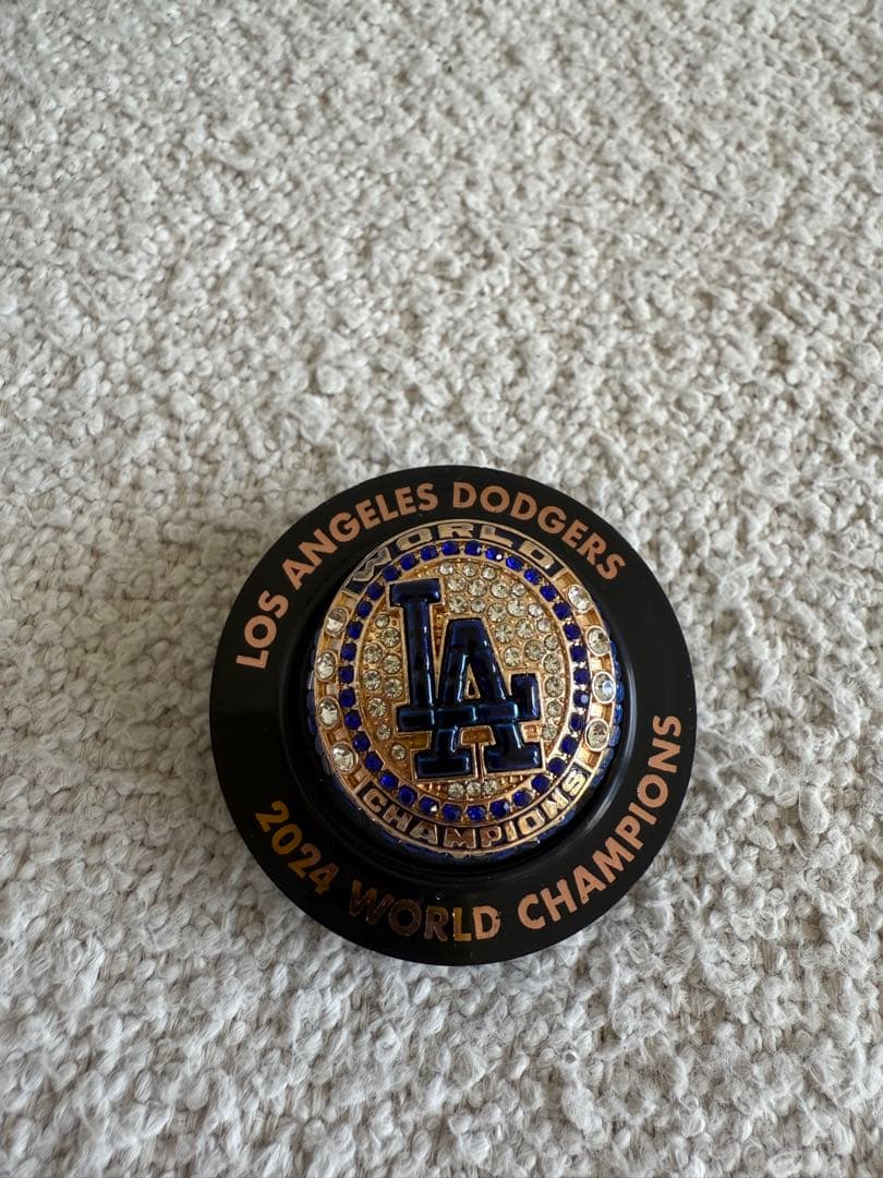 ロサンゼルス・ドジャース 2024年ワールドチャンピオン記念リング