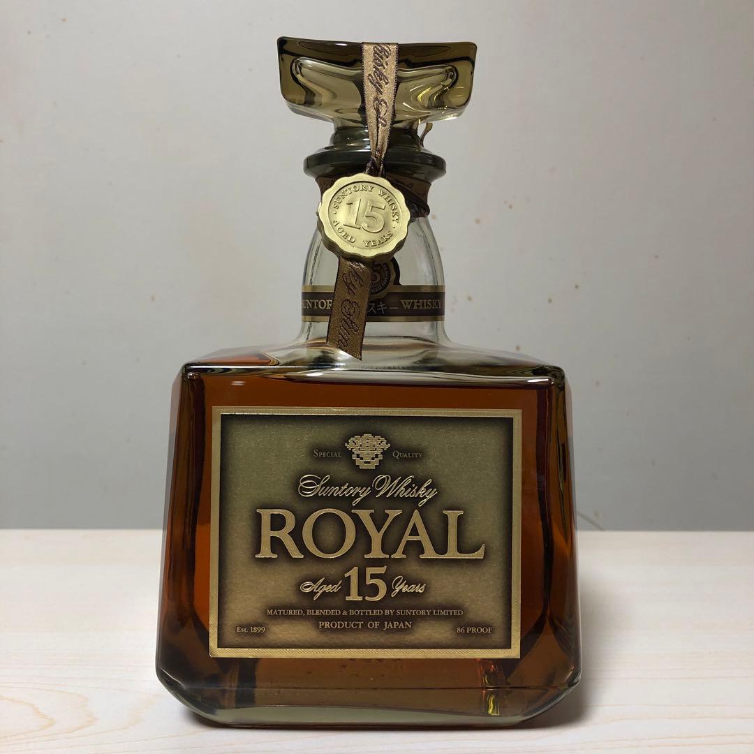 ケンカコウ　サントリー ロイヤル 15年ウイスキー<ゴールドラベル>