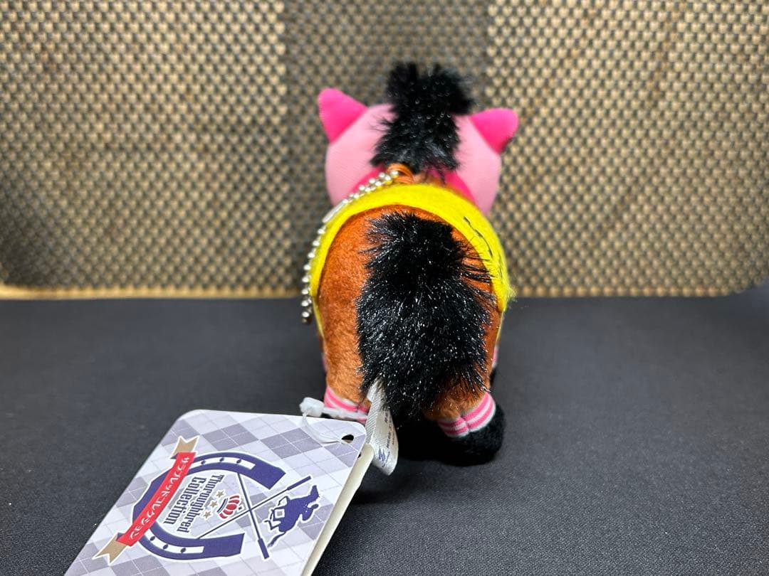 タグ　ハルウララ　サラブレッドコレクション　マスコットボールチェーン ぬいぐるみ