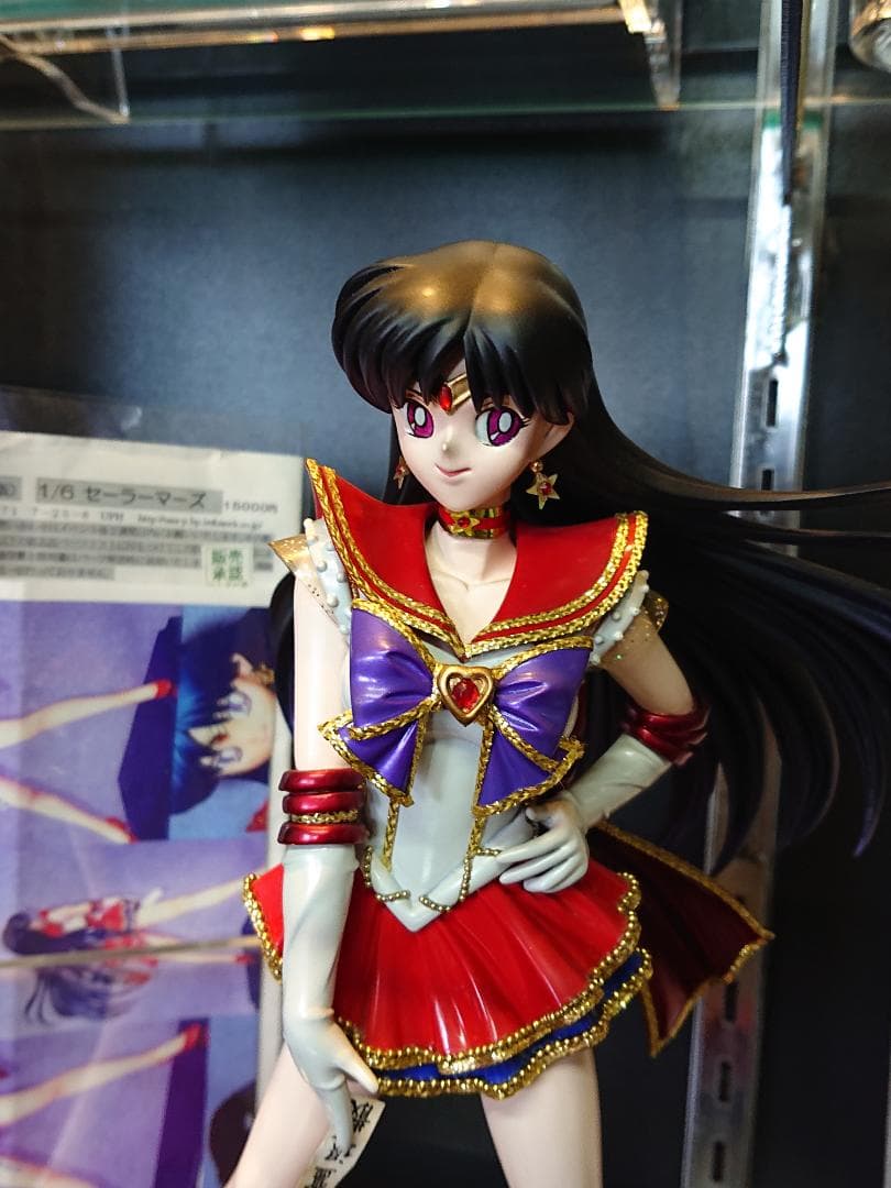 セーラームーン　セーラーマーズ　ガレージキット　完成品　1/6スケール