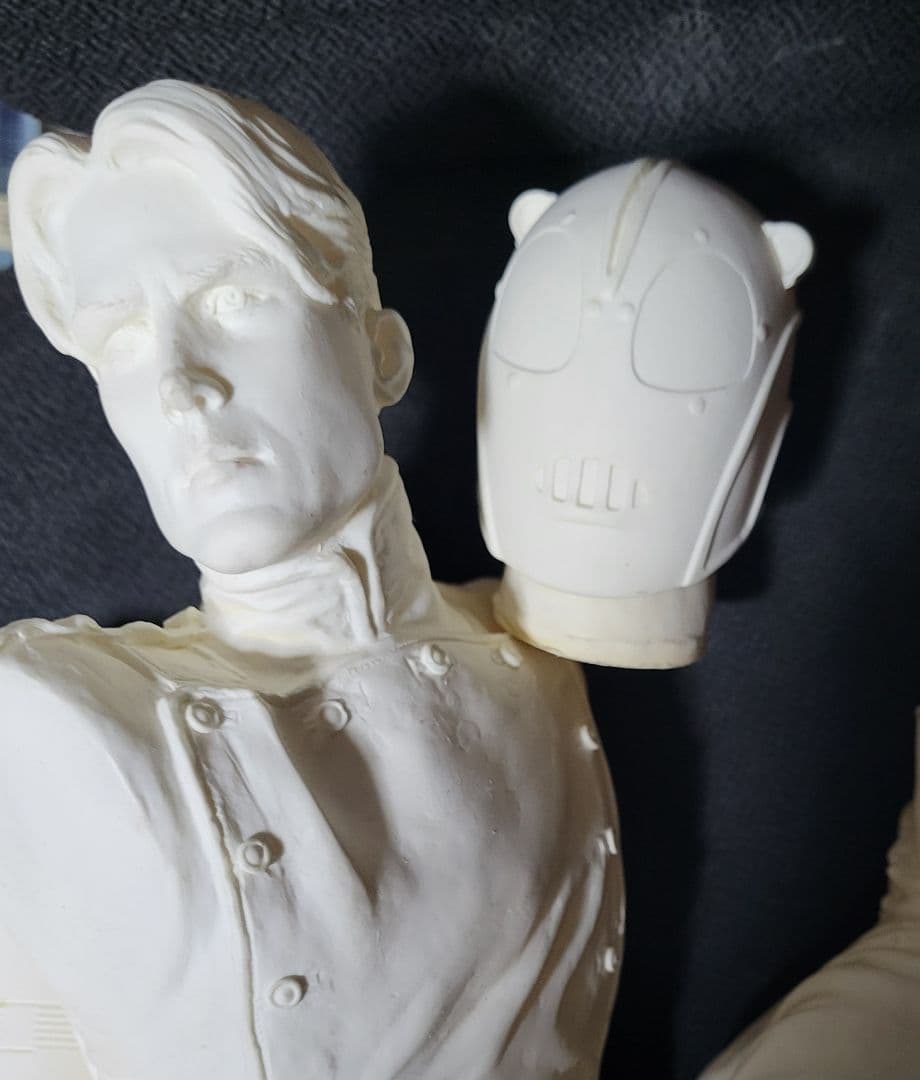 た*し様 【絶版】スクリーミン1/4「ロケッティア」ソフビキット　箱ナシ　パーツ