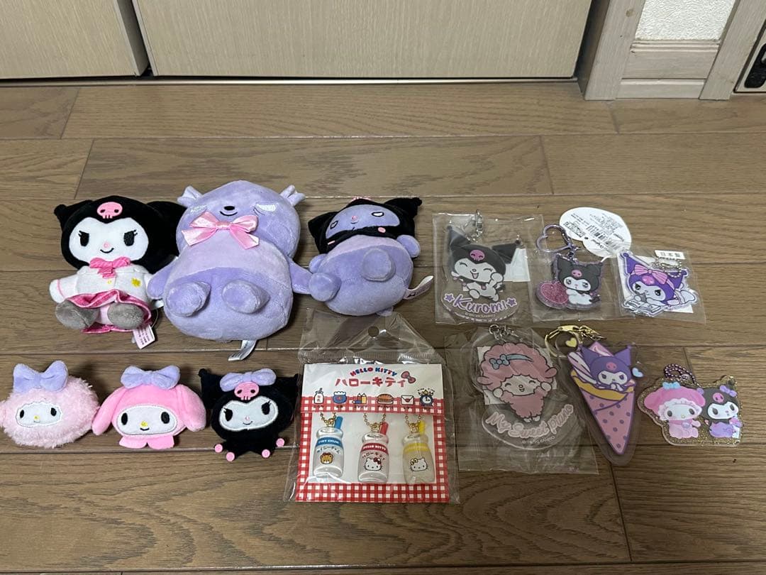 サンリオ クロミ マイメロ ぬいキー ぬいぐるみ セット