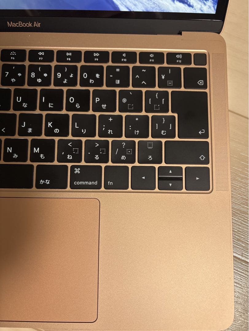 MacBook Air 13インチ ゴールド