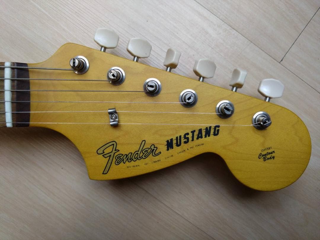 ギター FENDER JAPAN CHAR MUSTANG Olympic White