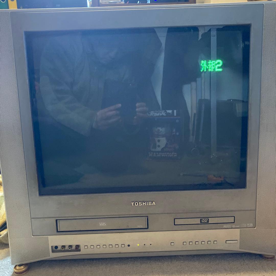 ブラウン管テレビ　TOSHIBA21VD18