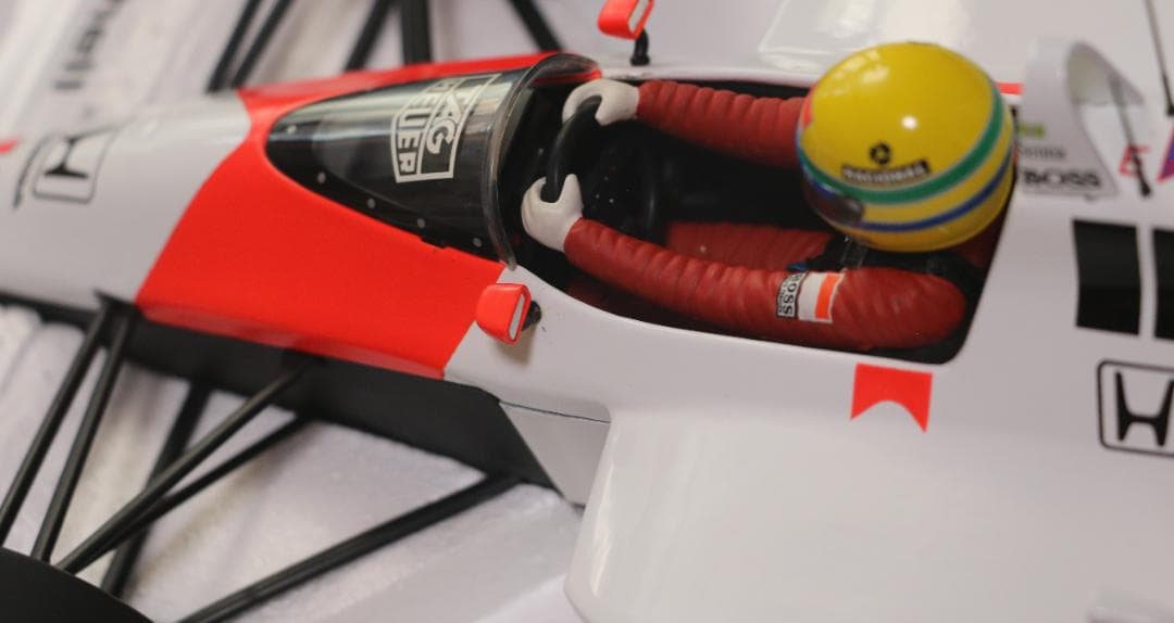 超貴重ビックスケール１／12　マクラーレン・ホンダMP4／4 セナ・コレクション