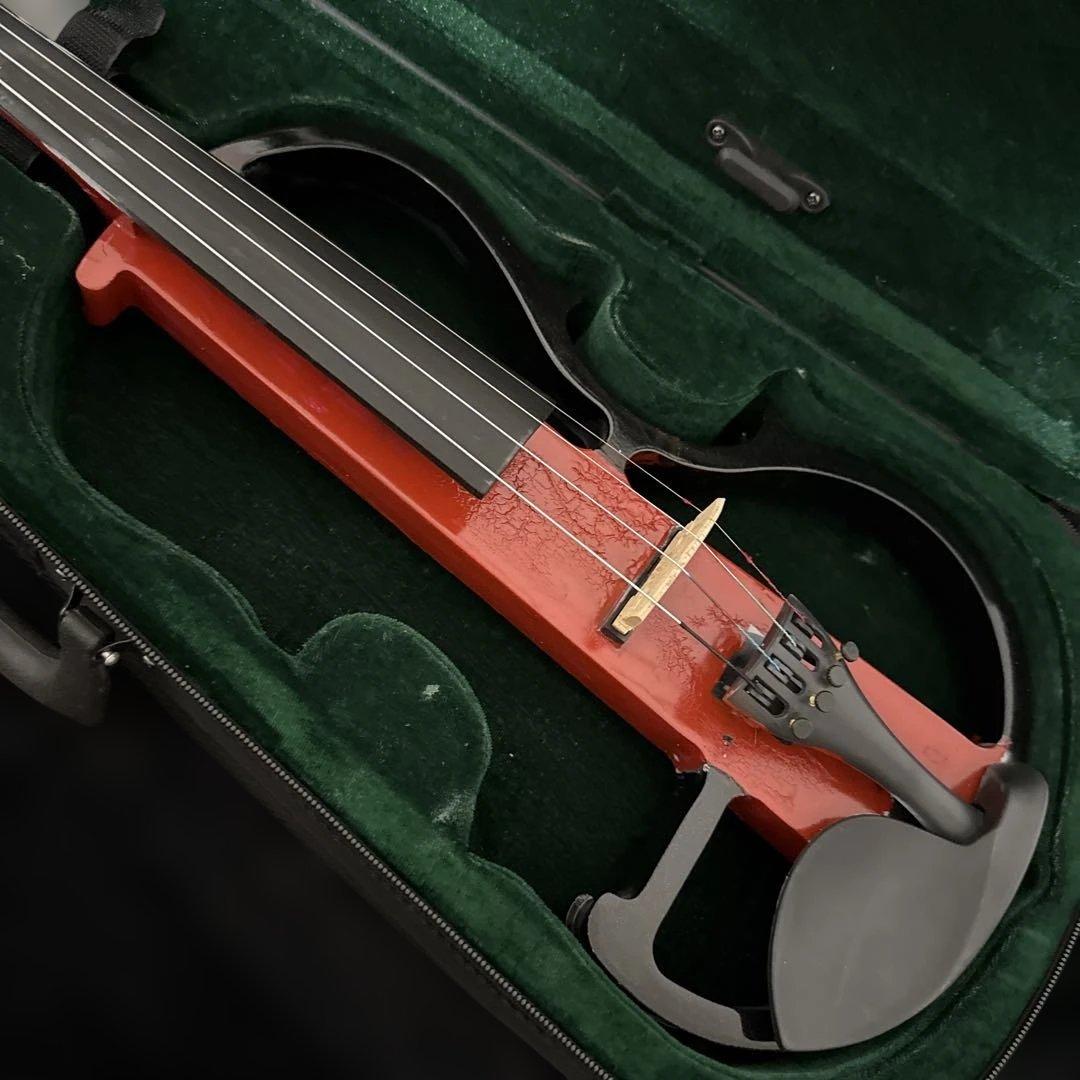 エレキバイオリン 4/4サイズ ケース 弓付属 弦楽器