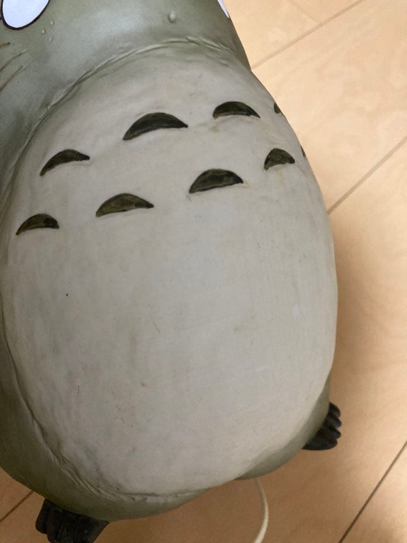 ジブリ　トトロ型ランプ 陶器製 ルームランプ　レア