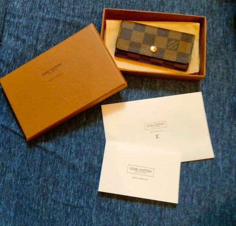 【新品未使用・廃盤品】LOUIS VUITTON ダミエ 4連キーケース
