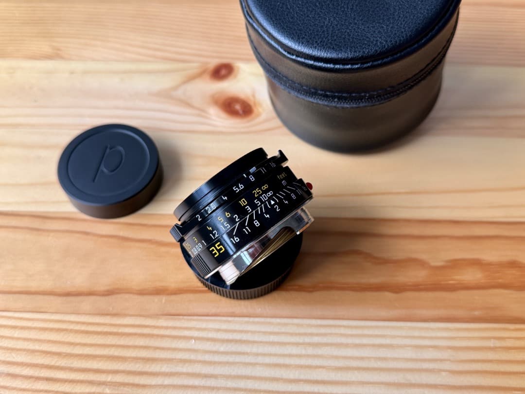 ライカ M POLAR SOLARON-M 35mm F2 ブラックペイント