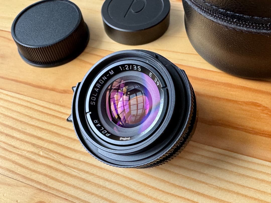 ライカ M POLAR SOLARON-M 35mm F2 ブラックペイント