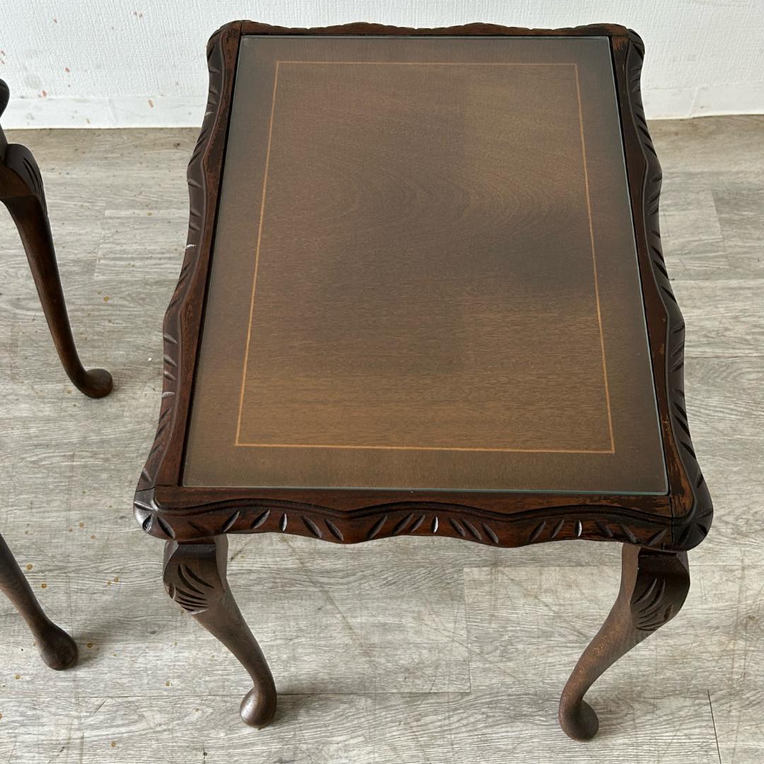 イギリス アンティーク 家具 ネストテーブル 1940年頃 596A
