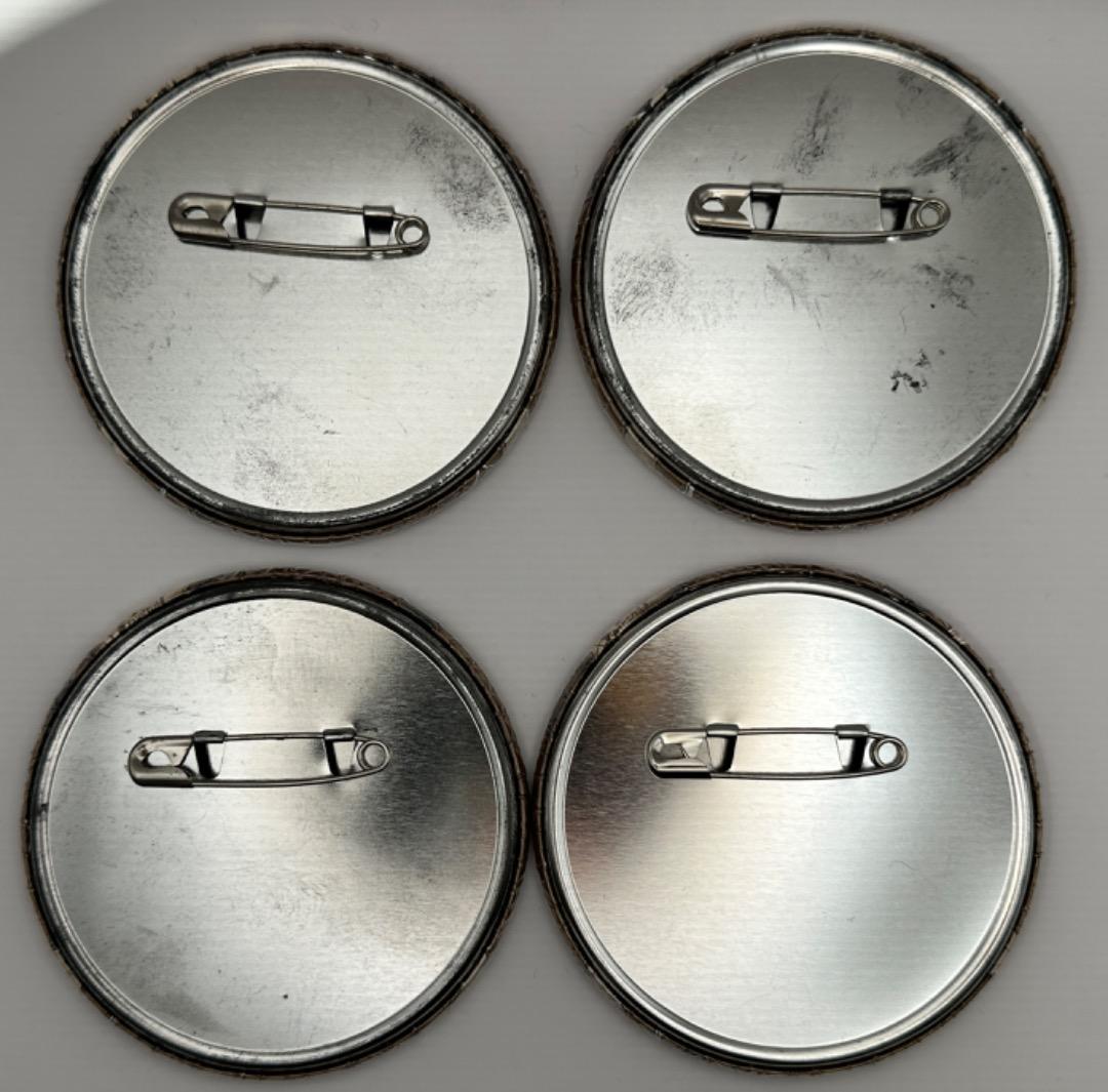 公*o様 ONE PIECE／ワンピース／缶バッチ4種セット