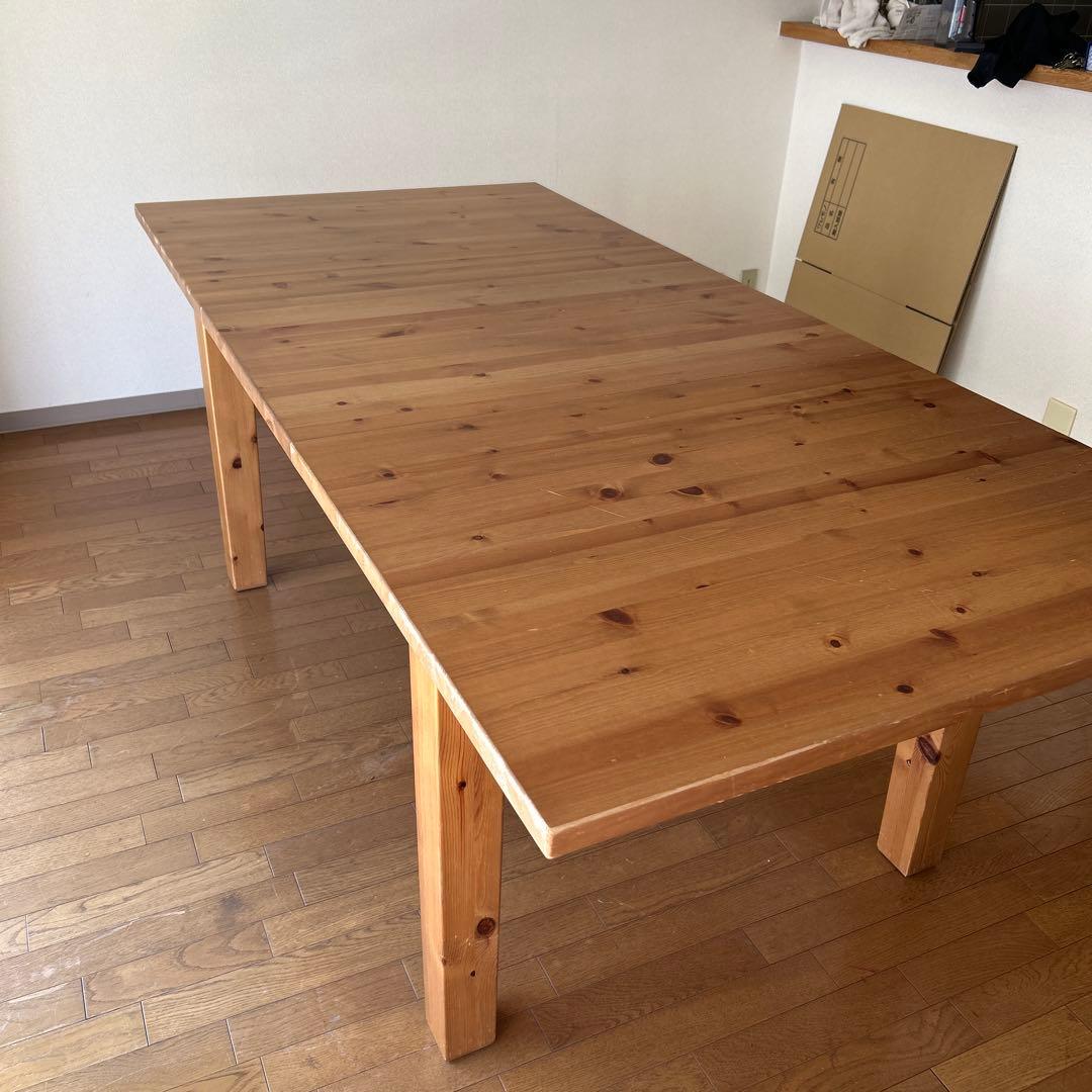 IKEA イケア 伸長式 ダイニングテーブル 無垢材　STORNAS　廃盤