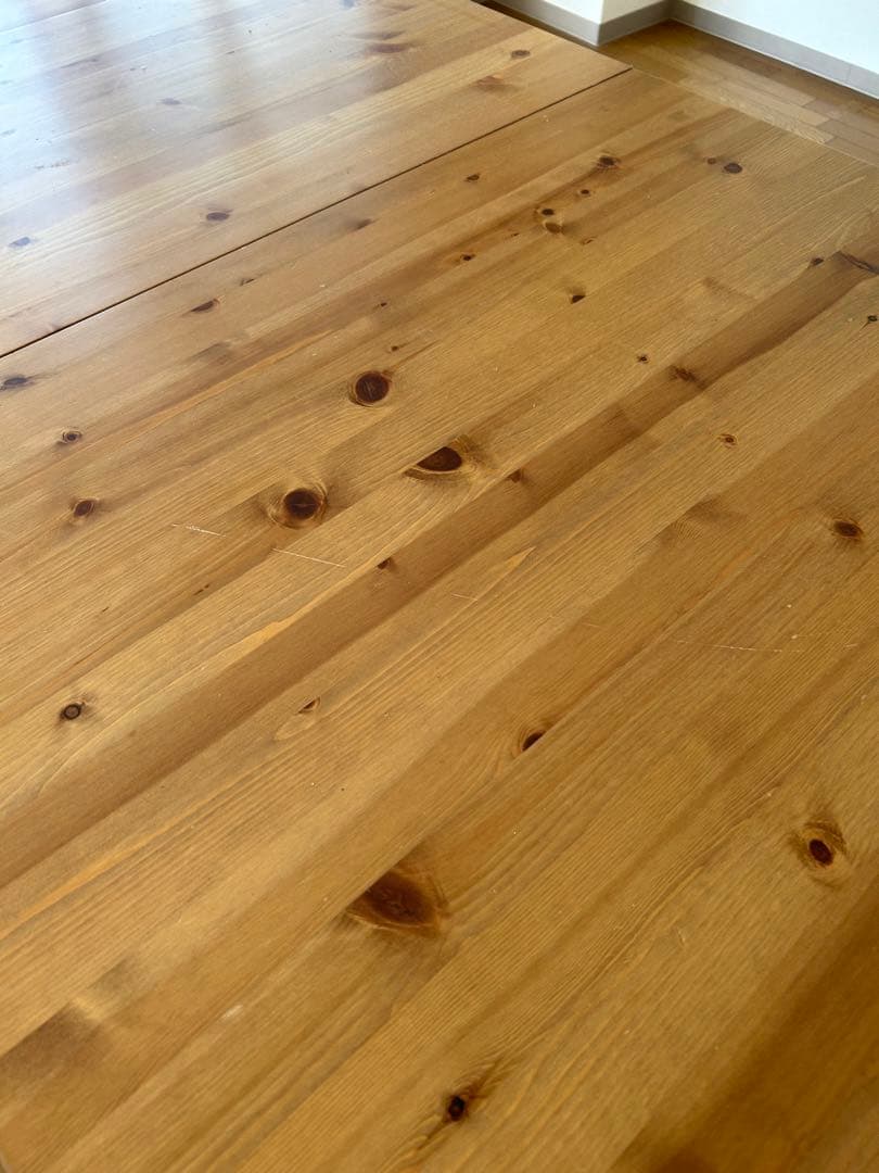 IKEA イケア 伸長式 ダイニングテーブル 無垢材　STORNAS　廃盤