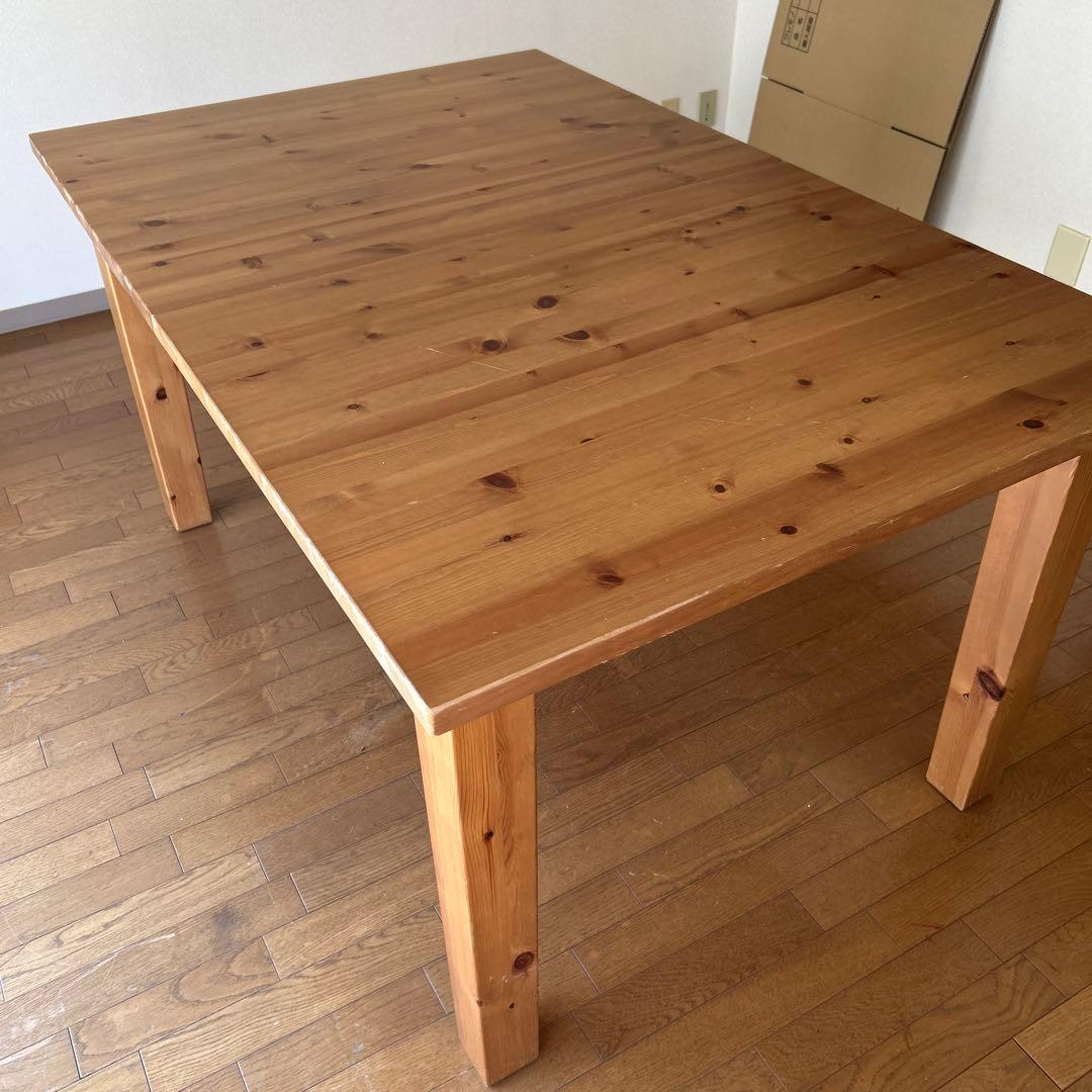 IKEA イケア 伸長式 ダイニングテーブル 無垢材　STORNAS　廃盤
