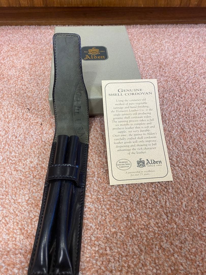 ALDEN オールデン ペンケース　シェルコードバン NYC