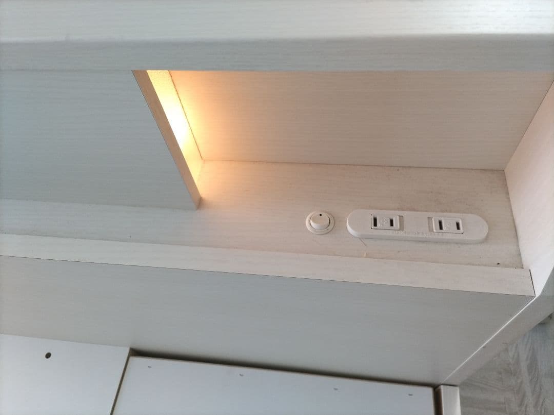 札幌市近郊の方限定！送料無料！ニトリ 収納付きシングルベッド コンセント付き