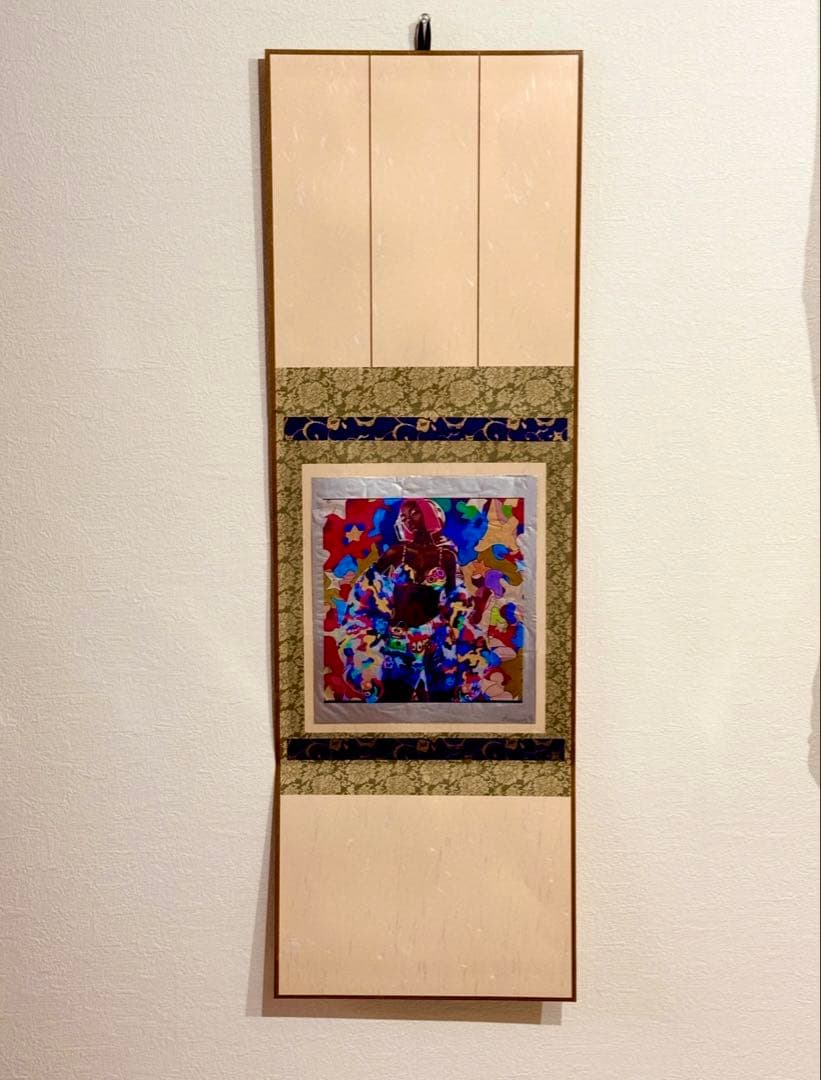 新しい掛け軸・リフレクトプリント・new.art