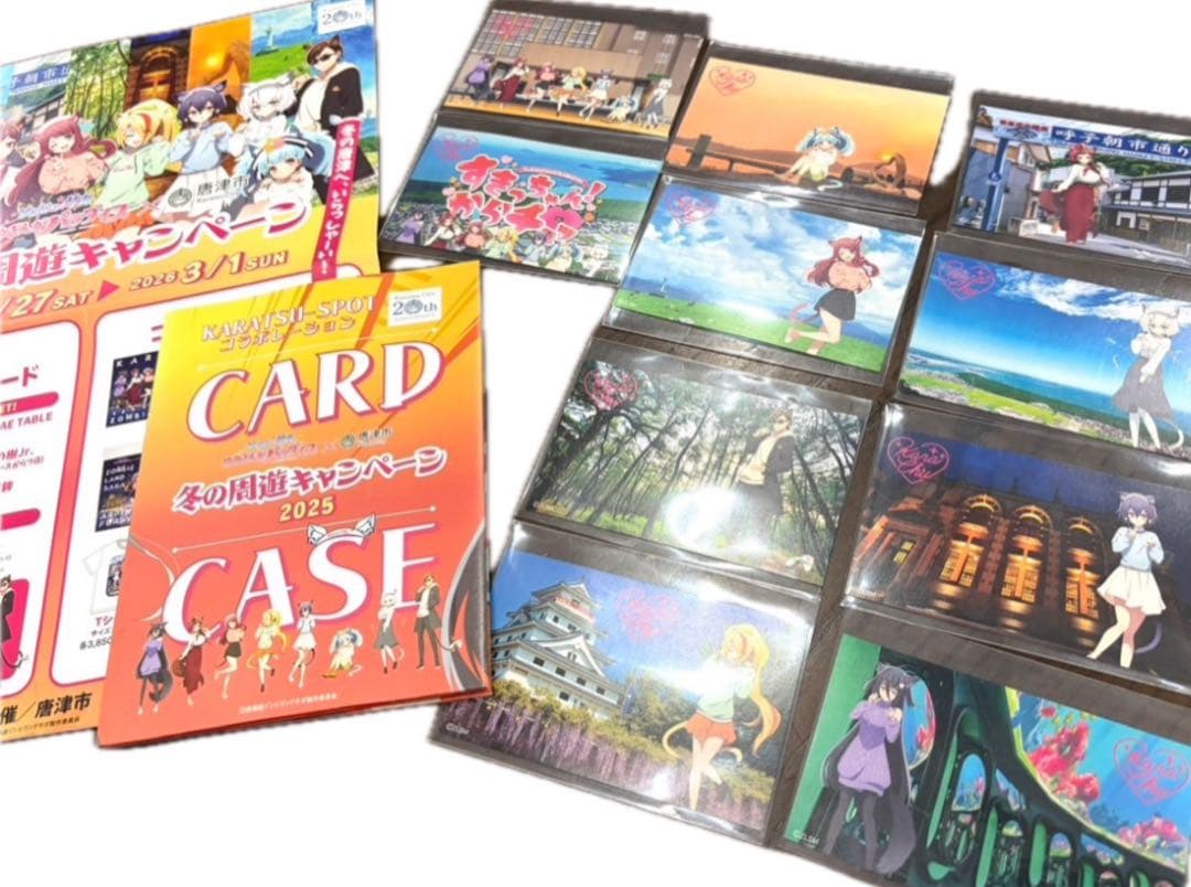 ゾンビランドサガ 唐津 冬の周遊キャンペーン　観光カード10種類コンプセット