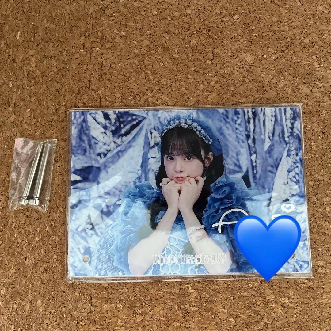 増田彩乃 直筆サイン入り アクリルパネル