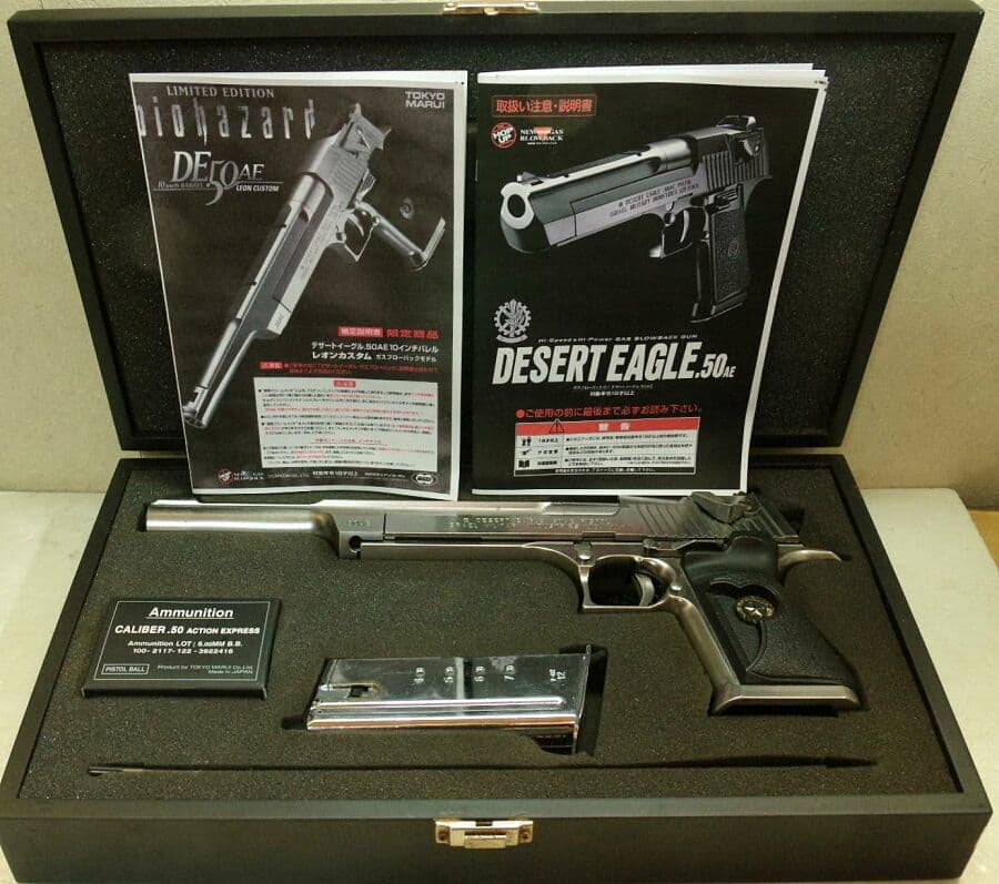 東京マルイ バイオハザード デザートイーグル.50AE 10in レオンカスタム