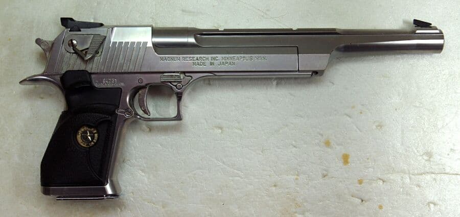 東京マルイ バイオハザード デザートイーグル.50AE 10in レオンカスタム