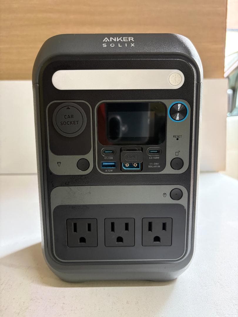 美品 Anker アンカー SOLIX C300 ポータブル電源 急速充電