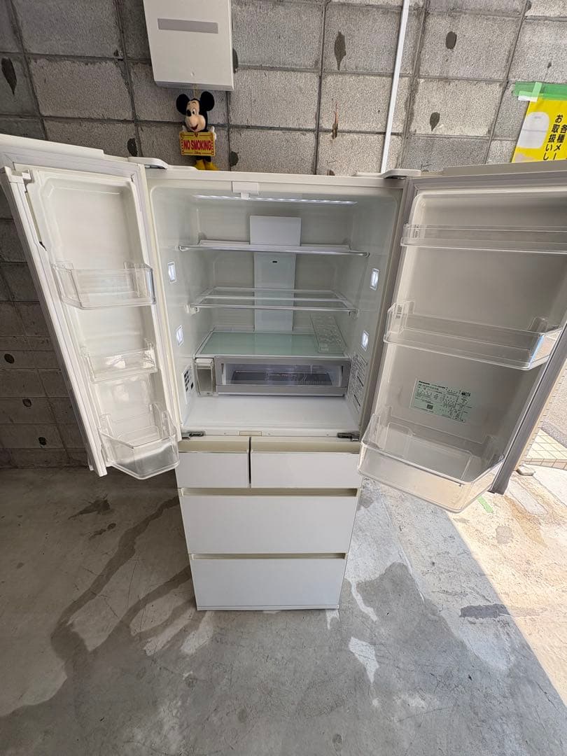 配送設置まで/パナソニック6ドア冷蔵庫