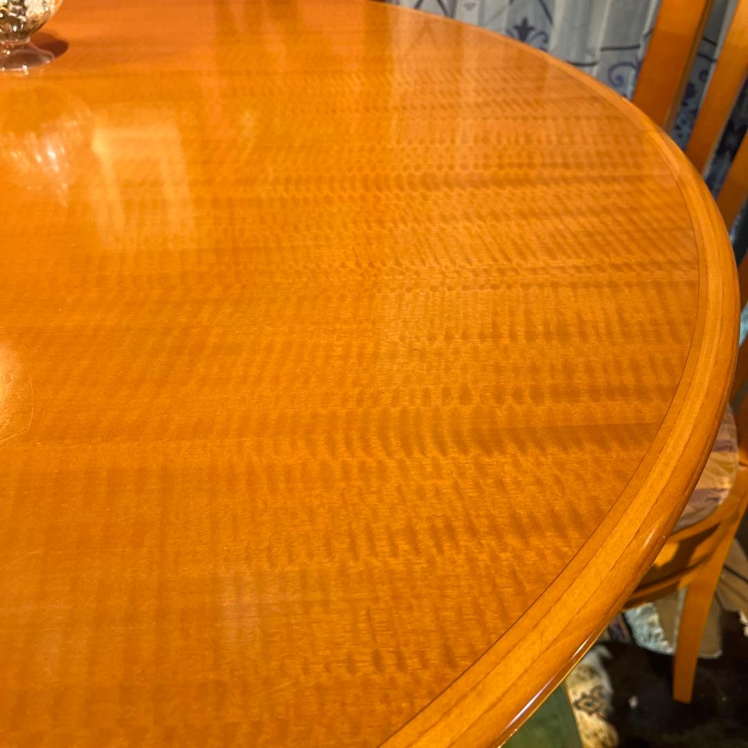 ゆ引き取り価格　カリモク　チターノ　スタイリッシュモダン　ラウンドテーブル