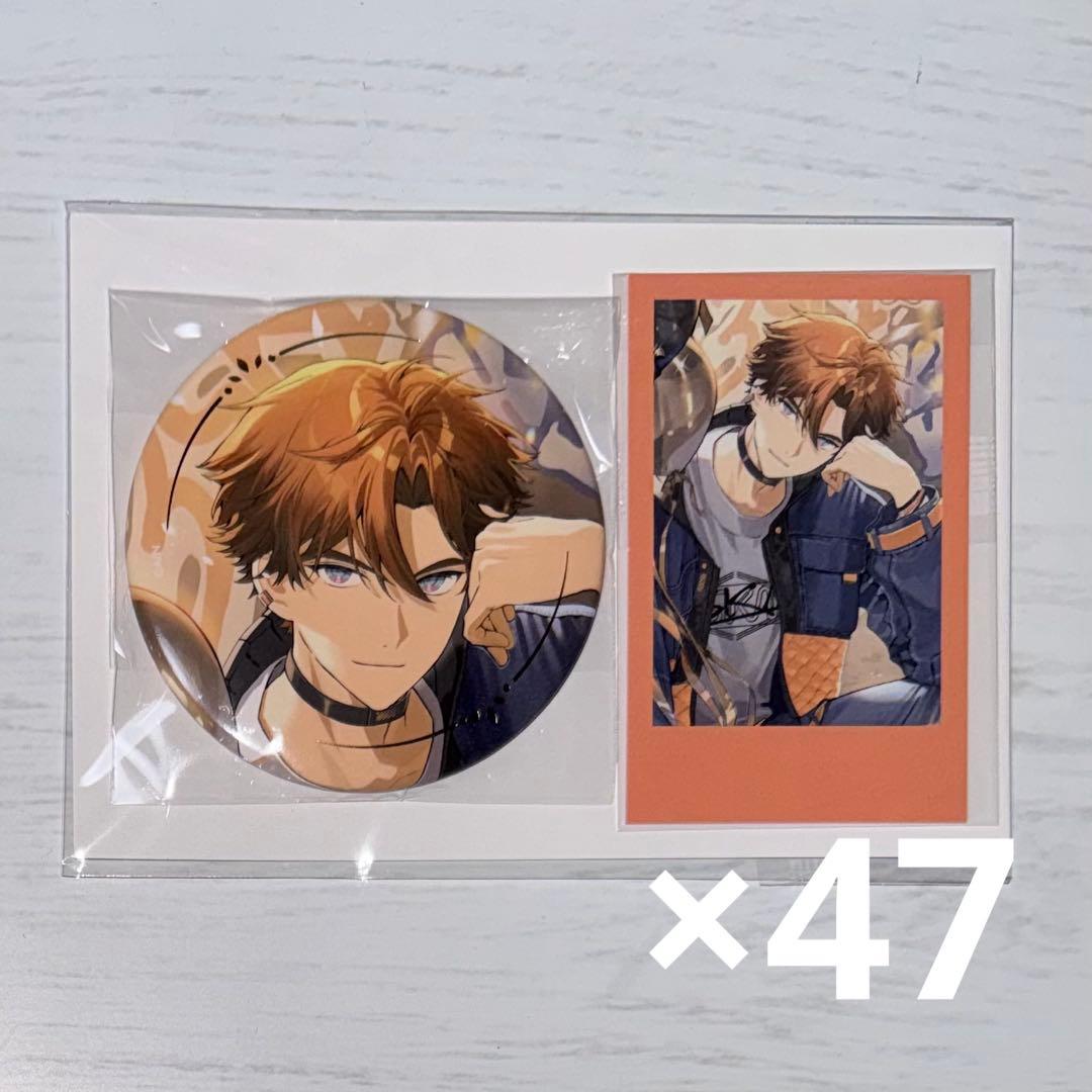 にじさんじ 3SKM 北見遊征 誕生日 缶バッジ カード