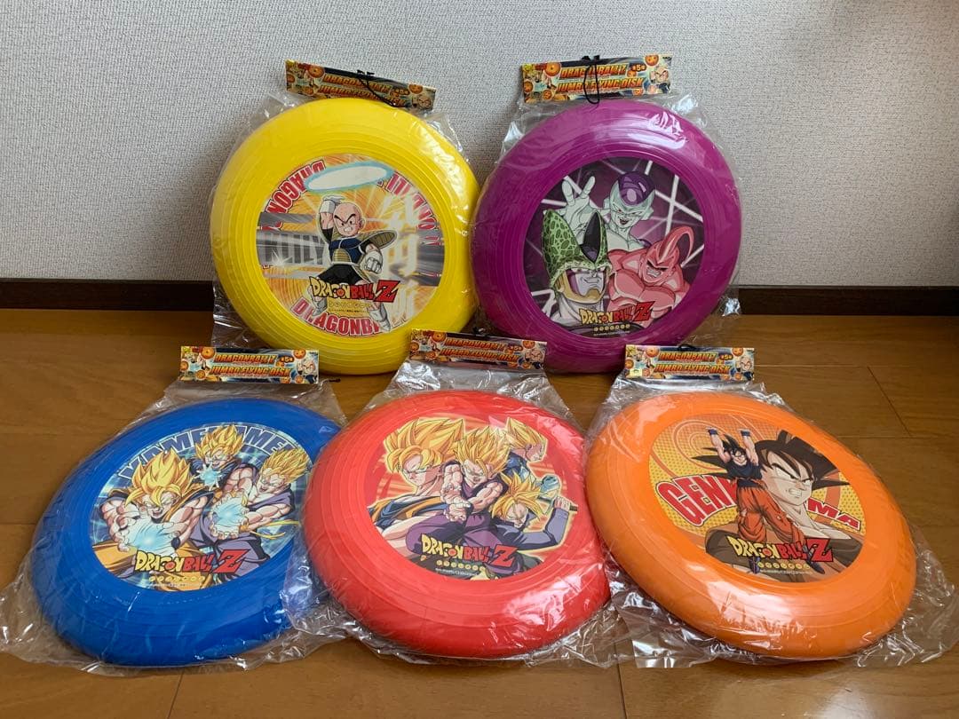 ドラゴンボール　ジャンボフライングディスク　コンプリート