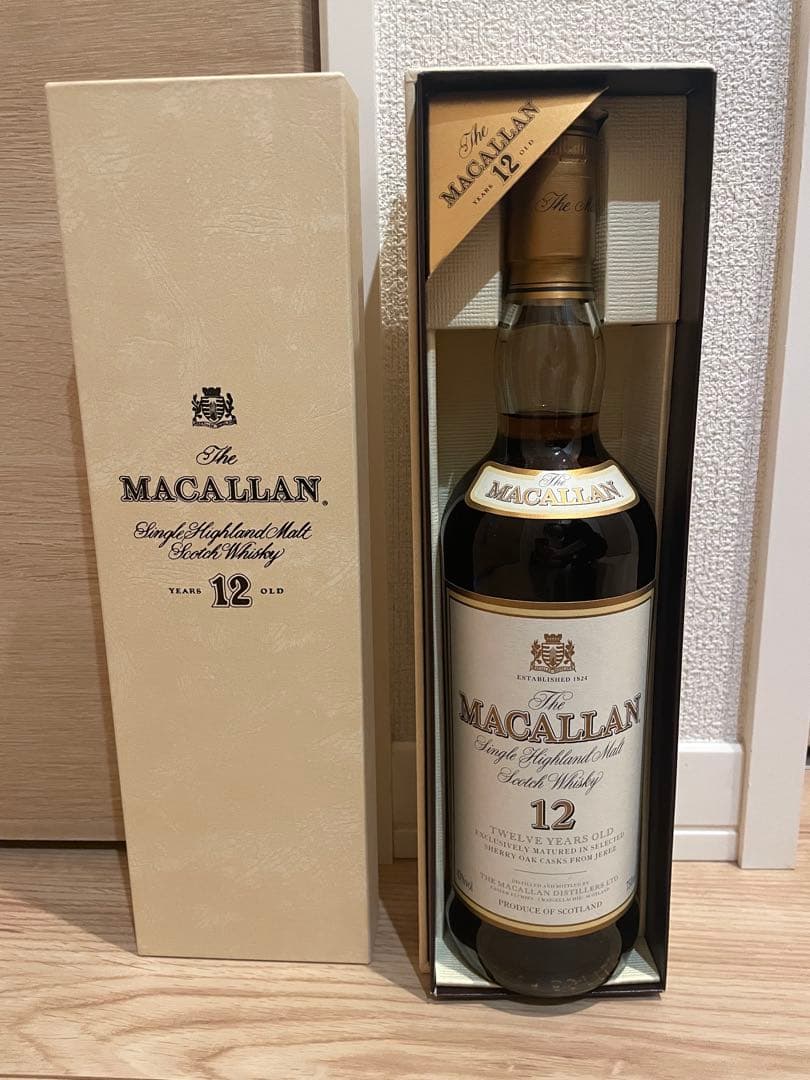 MACALLAN マッカラン12年 モルトウイスキー 750ml
