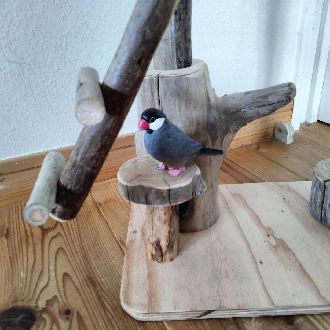 バードアスレチックジム㊼ 天然木 自然木 流木 止まり木 インコ