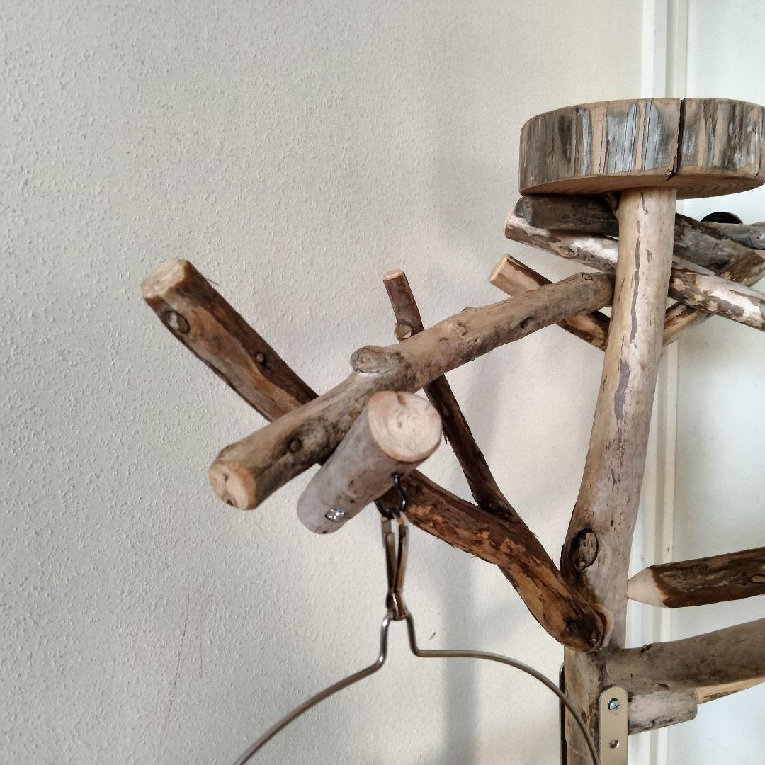 バードアスレチックジム㊼ 天然木 自然木 流木 止まり木 インコ