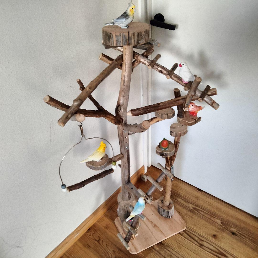 バードアスレチックジム㊼ 天然木 自然木 流木 止まり木 インコ