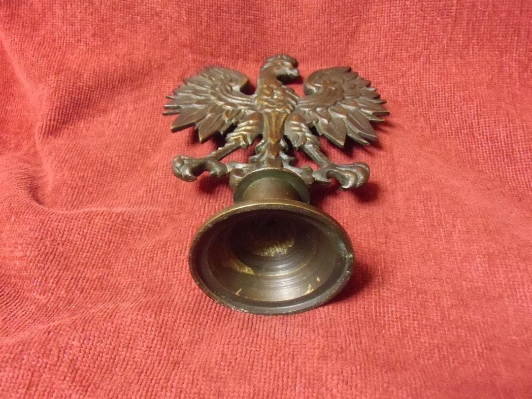 Ｐポーランド軍＊鷲のブロンズの置き物（実物）