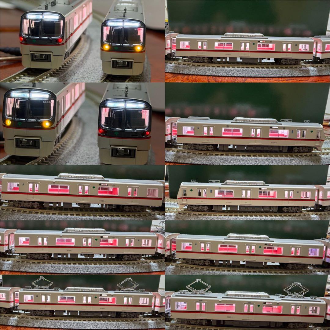 【室内灯有】MICRO ACE A-3385 都営浅草線5300形5320F8両