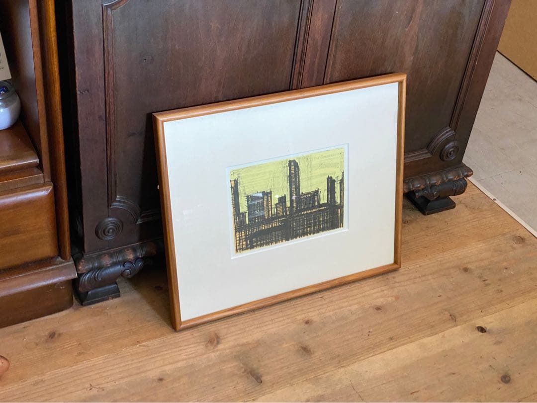 ベルナール・ビュッフェ ニューヨークシリーズ 額縁 アート インテリア