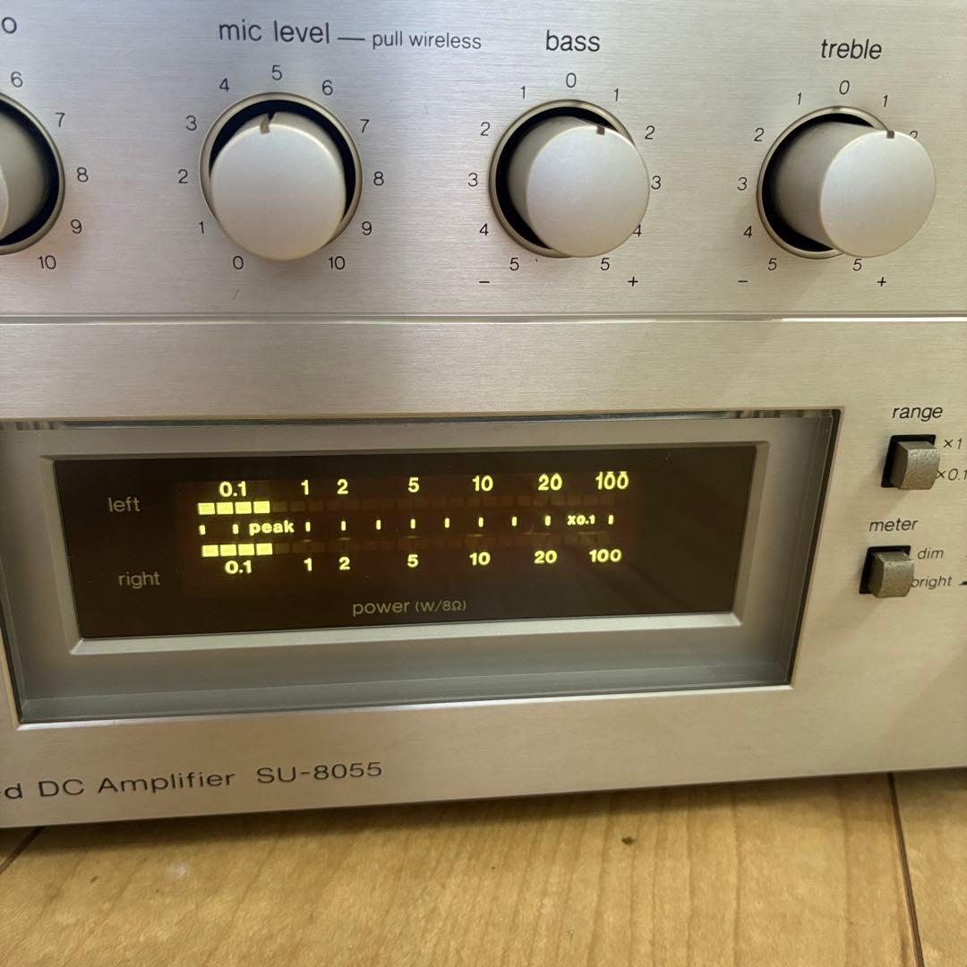 テクニクス　プリメインアンプ　su-8055 動作品　いい音です
