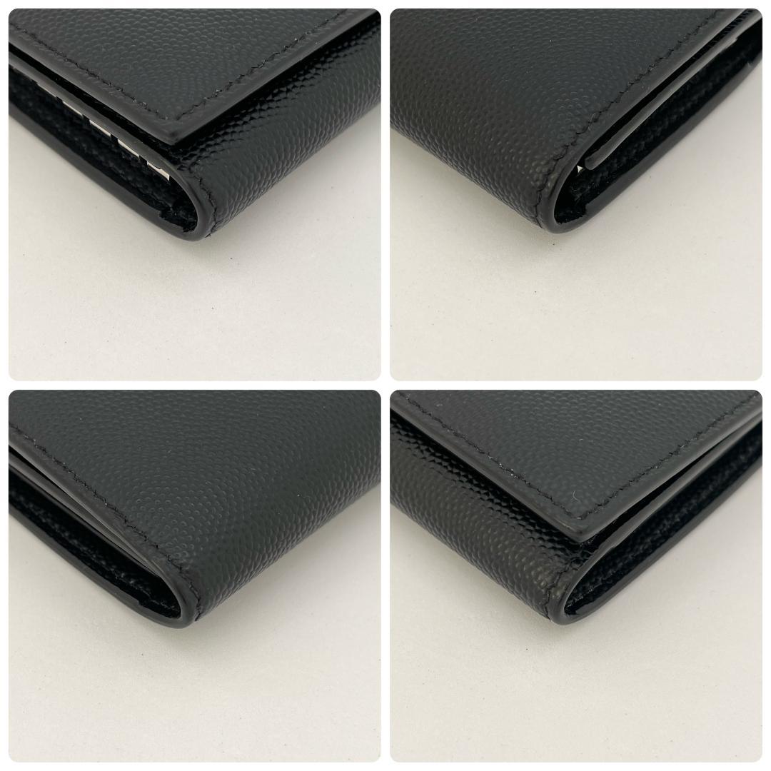 サンローラン　キーケース　ブラック　レザー