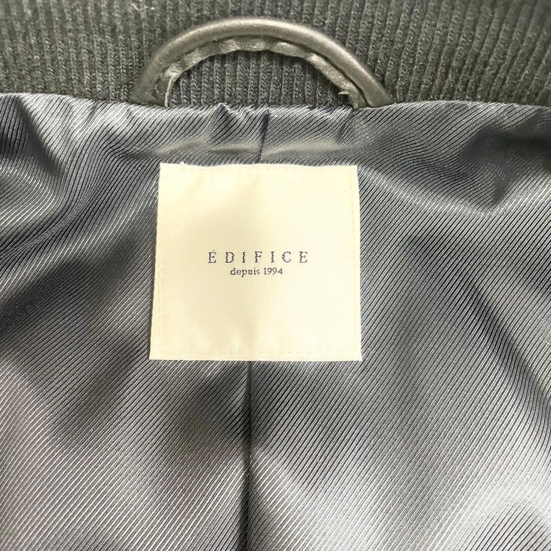 【専用】エディフィス シングルライダース ラムレザー 羊革 ブラック L