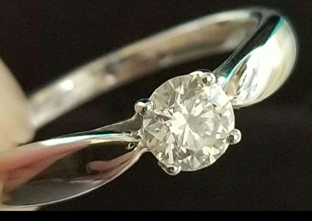 ティファニー ハーモニー ダイヤモンドリング 0.21ct/I/VS1/3EX