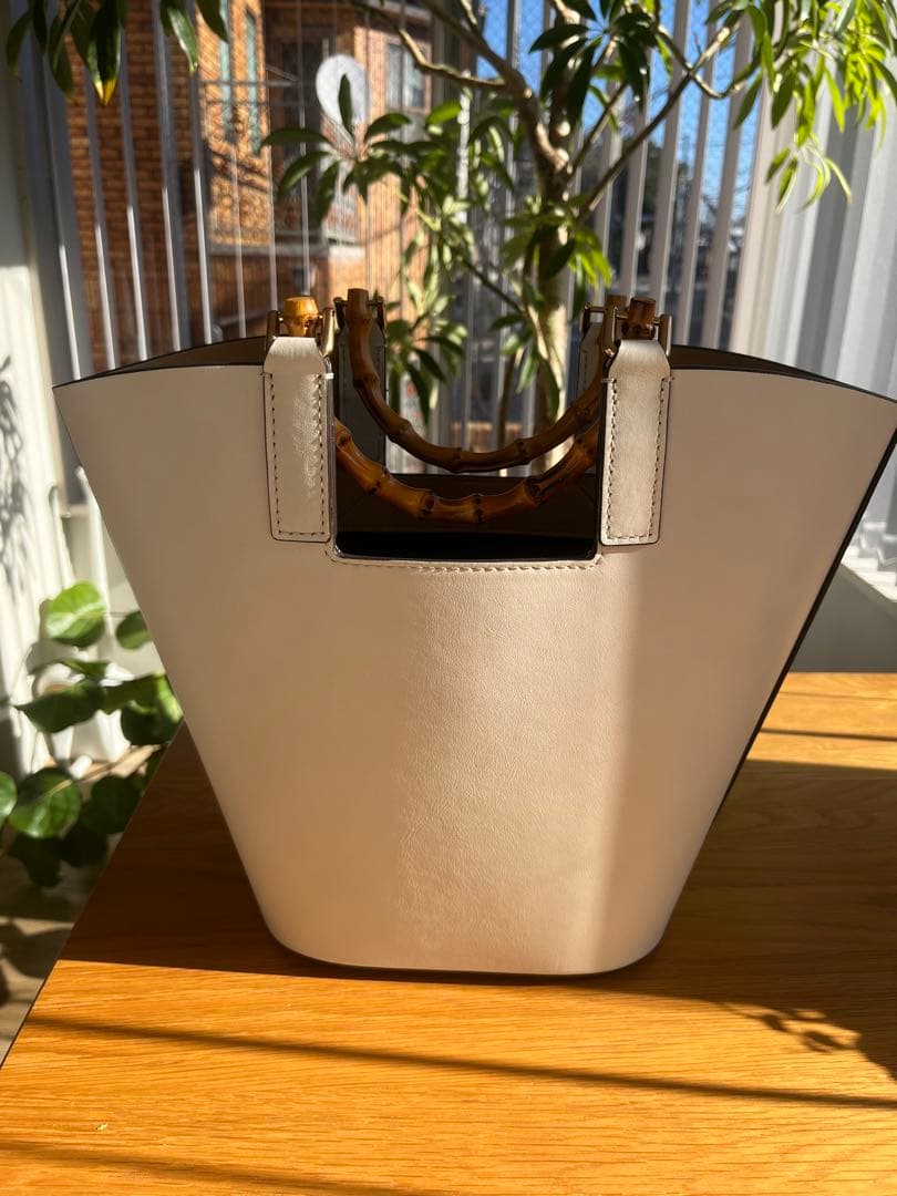 Plage ORSETTO SP BAMBOO TOTE BAG ベージュ