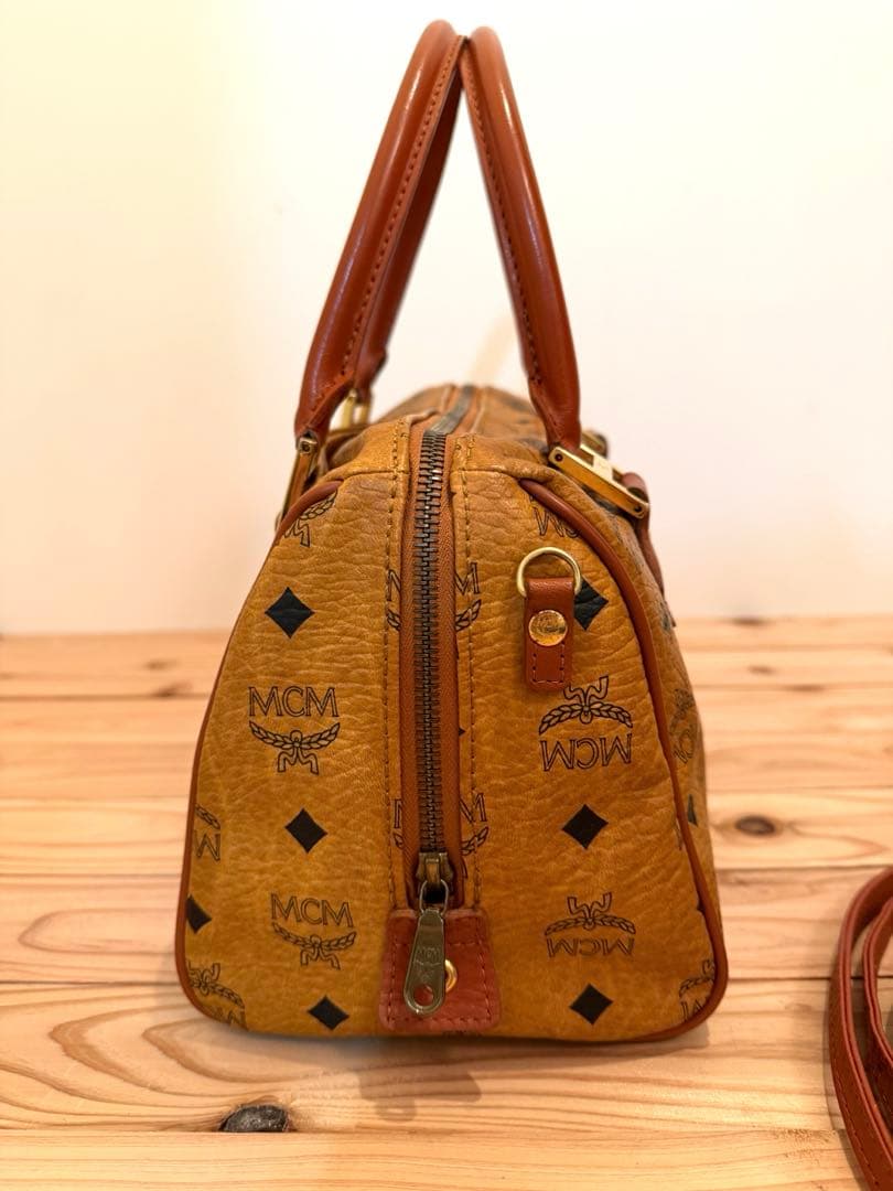 美品 ■ MCM エムシーエム ハンドバッグ2way 総柄 ショルダーバッグ